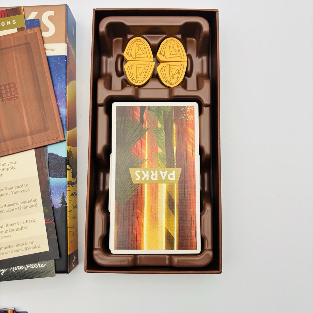Parks Nightfall - Board Game Expansion Keymaster Games CIB Complete RARE - Picture 10 of 16